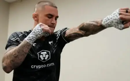 Dustin Poirier Reveals Gruesome Broken Toe from Training Accident