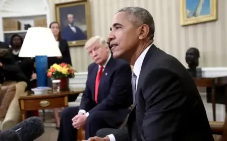 Obama Addresses Trump’s AI Video Featuring Him and Michelle