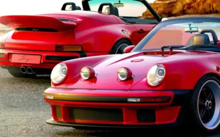 Singer Proposes Car Design with Both Pop-Up and Fixed Headlights