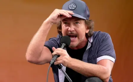 Eddie Vedder Says Pearl Jam Is 'Between Eras' and 'Excited About the Future'