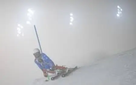 2026 winter olympics alpine skiing schedule shaken after teenage skier injured in training