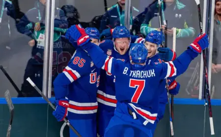 U.S. Men’s Hockey Defeats Denmark, Stays Unbeaten