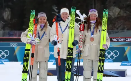 Maren Kirkeeide Leads, French Duo Excels in 2026 Milan-Cortina Biathlon