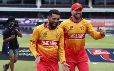 Taylor Praises Zimbabwe’s Grit After Historic Victory Over Australia