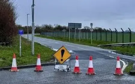 Dublin Airport flights disrupted as flooding impedes surface access for travellers