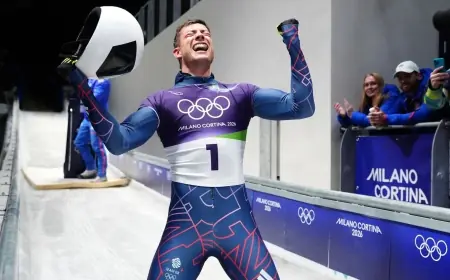 Matt Weston storms to skeleton gold as GB claim first Winter Olympics triumph