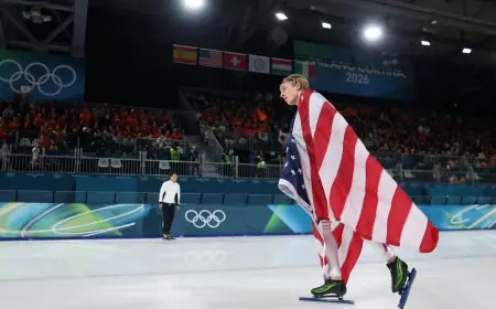 Medal Count Olympics 2026: Stolz’s 500m Record Tightens Winter Games Medal Race