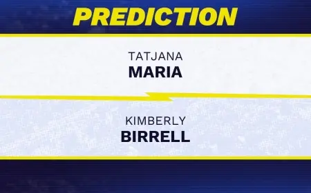 Kimberly Birrell heavy favourite as she meets Tatjana Maria in Dubai first round