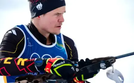 DACH Male Biathletes Gear Up for Sunday’s Pursuit Race