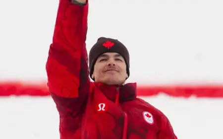 Canada’s Mikael Kingsbury Secures Olympic Gold in Men’s Dual Moguls