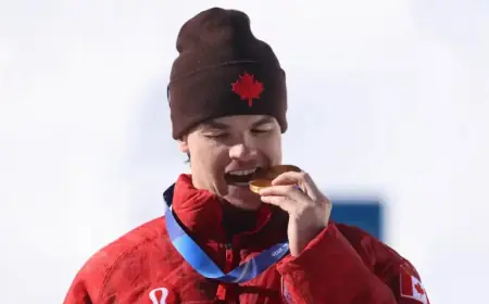 Mikaël Kingsbury Wins Canada’s First Olympic Gold Medal