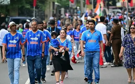 India v Pakistan: T20 World Cup Showdown Delivers High Drama, Massive Crowd and Tight Security