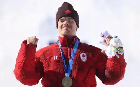 Mikaël Kingsbury Claims Canada’s First Gold in 2026 Olympics Men’s Dual Moguls