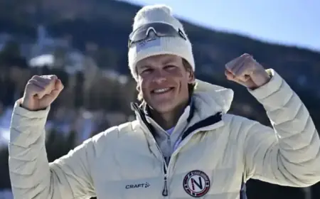 Klaebo Clinches Record-Eighth Gold in Thrilling 10km Victory