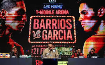 Ryan Garcia’s Next Big Test: Barrios Showdown Set for Feb. 21 in Las Vegas