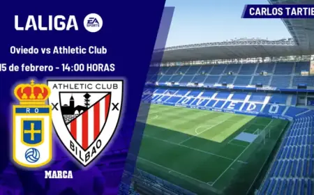 Oviedo vs. Athletic Club: LaLiga EA Sports Match Time and TV Details