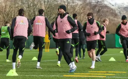 Celtic Faces Kilmarnock: Training Gallery Highlights