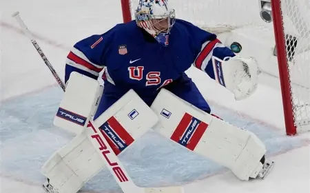 Tkachuk Sparks Comeback as U.S. Survives Early Swayman Scare to Beat Denmark 6-3