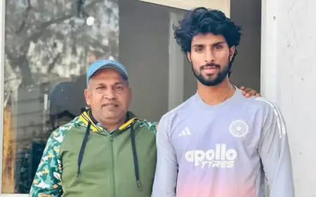 Tilak Varma’s Coach Attends India-Pakistan Match