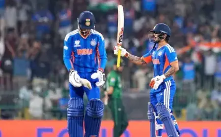 Ishan Kishan Hits Rapid Fifty as India Advances Against Pakistan in T20 World Cup