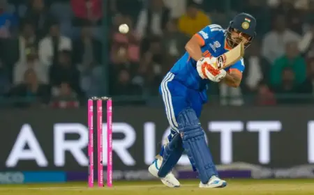 Live: Saim Ayub Dismisses Ishan in India vs Pak T20 World Cup