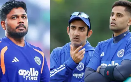 T20 World Cup: India Alters Squad, Sanju Drops Out Against Pakistan