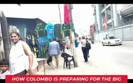 Colombo Eagerly Awaits India-Pakistan Cricket Showdown | Times of India Videos
