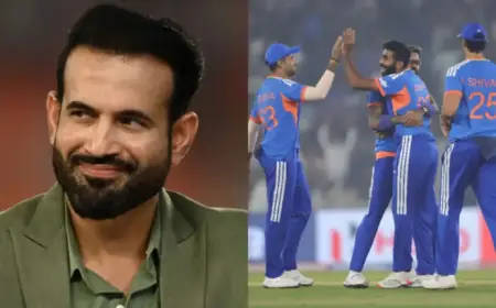 Irfan Pathan Advises Jasprit Bumrah on Dismissing Sahibzada in Pakistan Showdown