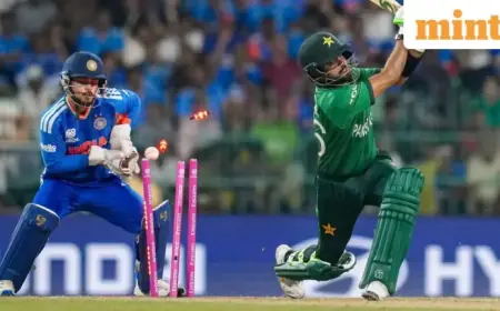 Babar Azam Criticized by Fans After India vs. Pakistan Match Failure; Memes Flood In