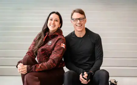 Olympic Ambitions Run in the Lamarche Family