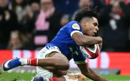 France Dominates Wales with 54-12 Victory in Six Nations Showdown