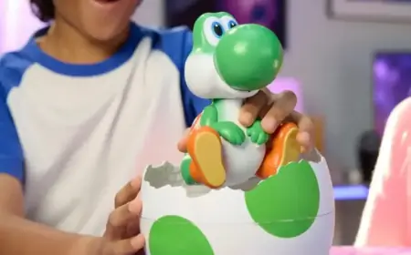 Exclusive: Hatchin’ Yoshi Toy Honors Super Mario Galaxy Movie Release
