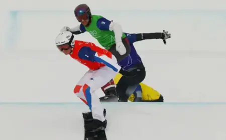 Éliot Grondin Claims Silver in Men’s Snowboard Cross at 2026 Winter Olympics