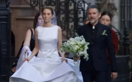 Maya Hawke Marries with Parents Ethan Hawke and Uma Thurman Present – Photos