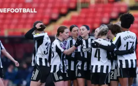 Newcastle United Women Defeat Portsmouth 2-0
