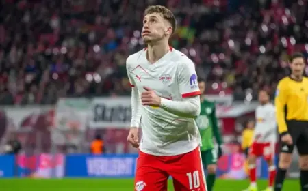 Gruda Secures RB Leipzig’s Draw Against VfL Wolfsburg in Bundesliga