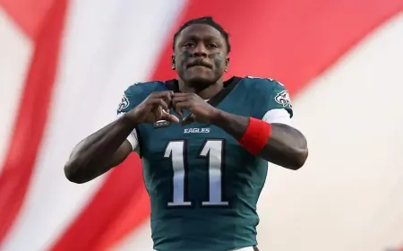 Star WR A.J. Brown Signals Preferred Landing Spot as Eagles Future Remains Uncertain