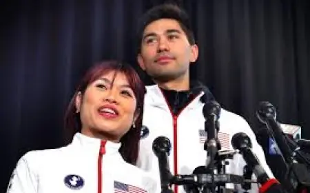 Spencer Howe’s unusual path from Army barracks to Olympic ice with partner Emily Chan