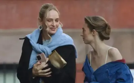 Uma Thurman Radiantly Supports Daughter Maya Hawke as a Boho Bride’s Mother