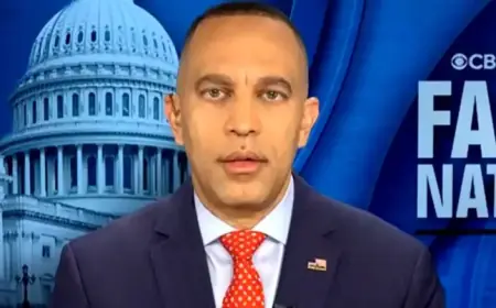 Hakeem Jeffries Discusses Key Issues on “Face the Nation,” Feb. 15, 2025