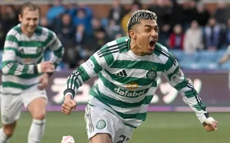 Kilmarnock 2-3 Celtic: Araujo's 97th-minute winner completes stunning comeback
