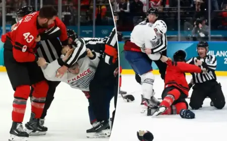 Tom Wilson Ejected for Fighting in Intense Olympic Clash