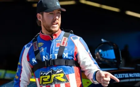 Cleetus McFarland's Daytona Truck debut ends in early crash; eyes ARCA outing the next day