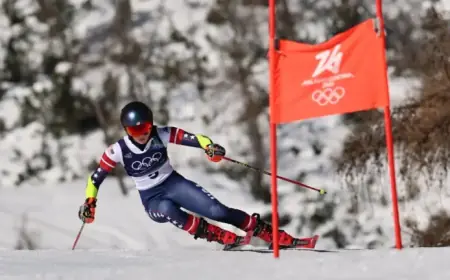 Mikaela Shiffrin Concludes Olympic Alpine Ski Race Without Medal