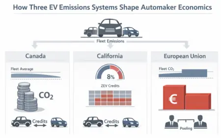Canada, California, and Europe Drive EV Adoption Strategies