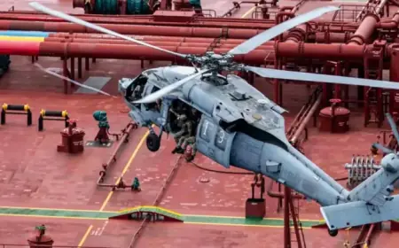 U.S. Military Seizes Oil Tanker in Indian Ocean After Caribbean Pursuit