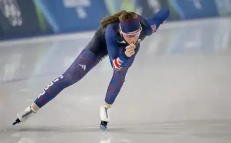 Smeding Leads Solo Effort Amid Calls for Speed Skating Investment