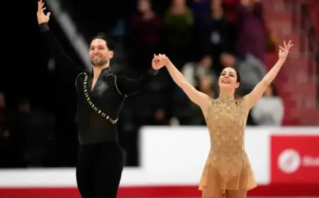 Stellato-Dudek and Deschamps Return to Olympic Ice After Injury Setback