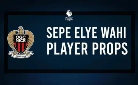 Sepe Elye Wahi Goal Odds and Player Props vs. Olympique Lyon, Feb 15
