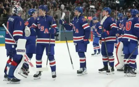 USA Men’s Hockey Battles Germany in Group-Stage Finale
